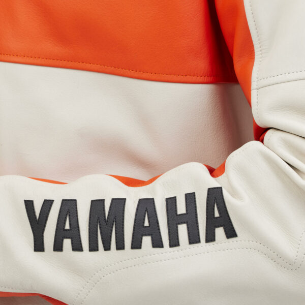 Giacca da Moto Yamaha in Pelle - immagine 4