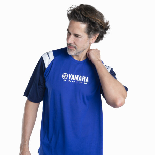 Maglia manica corta MTB Yamaha Blue Uomo - immagine 2