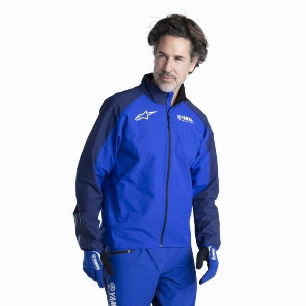 Giacca a Vento MTB Yamaha Blue Uomo - immagine 3