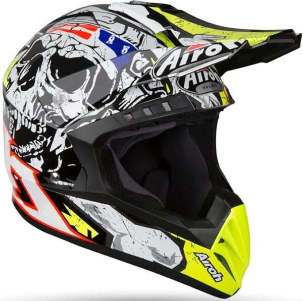 Casco Cross Airoh Switch Pirate Gloss