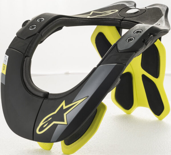 Bns Tech-2 Black Yellow Fluo Alpinestars