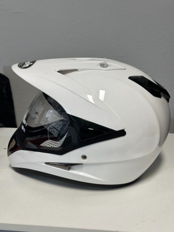 Casco Cross Airoh S4 White Gloss 2010